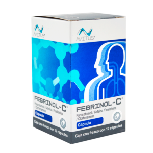 FEBRINOL C 500/25/5/4 MG c/12 CAP