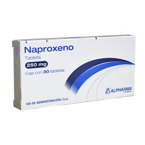 NAPROXENO 250 MG c/30 TAB