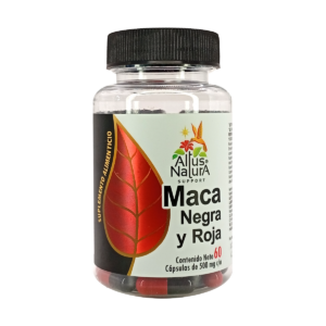 MACA NEGRA Y ROJA FCO 500 MG c/60 CAP