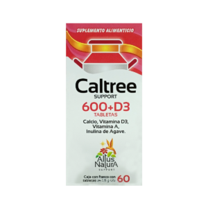 CALTREE 600 + INULINA DE AGAVE + D3 FCO 1.8 G c/60 TAB