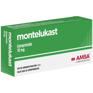 MONTELUKAST 10 MG c/20 COMP