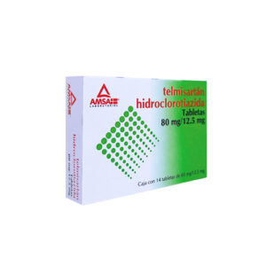TELMISARTAN/HIDROCLOROTIAZIDA 80/12.5 MG c/14 TAB