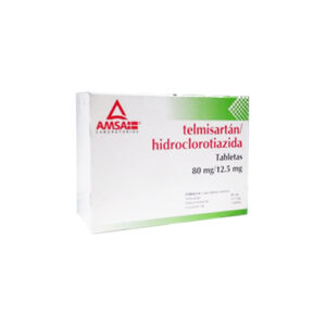TELMISARTAN / HIDROCLOROTIAZIDA 80/12.5 MG TAB 28