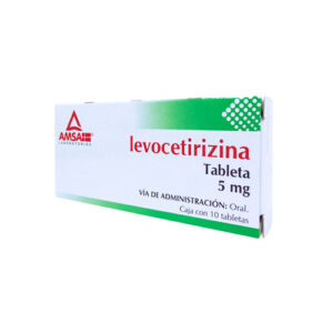 LEVOCETIRIZINA 5 MG c/10 TAB