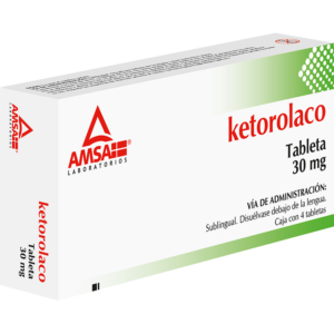 KETOROLACO 30 MG c/4 TAB SL