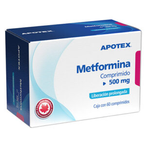 METFORMINA 500 MG c/60 COMP LP