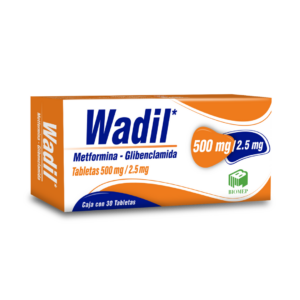 WADIL 500/2.5 MG c/30 TAB