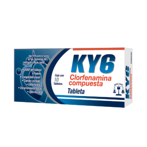 KY6 500/25/5/4 MG c/10 TAB
