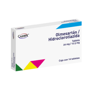 OLMESARTAN HIDROCLOROTIAZIDA 20/12.5 MG c/14 TAB