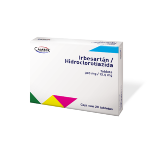 IRBESARTAN HIDROCLOROTIAZIDA 300/12.5 MG c/28 TAB