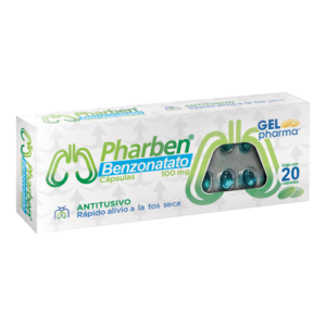 PHARBEN 100 MG c/20 CAP