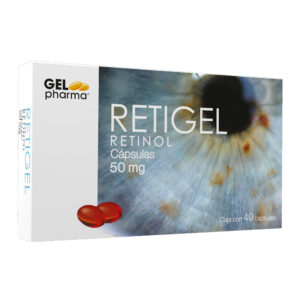RETIGEL 50 MG c/40 CAP