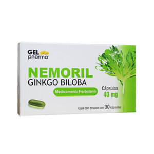 NEMORIL 40 MG c/30 CAP