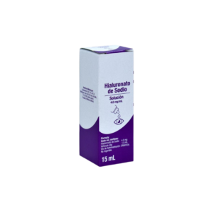 HIALURONATO DE SODIO SOL OFT FCO GTS 4 MG/ML c/15 ML