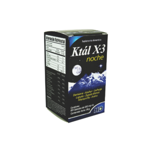 KTAL X-3 NOCHE 650 MG c/60 CAP