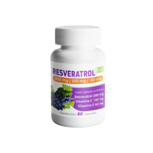 RESVERATROL PLUS FCO 300/100/60 MG c/60 CAP