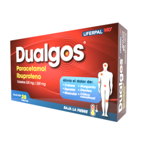 DUALGOS 325/200 MG c/20 TAB
