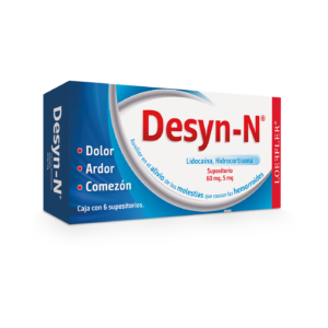 DESYN-N 60/5 MG c/6 SUPO