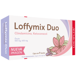 CLINDAMICINA/KETOCONAZOL 100/400 MG c/7 OVULO
