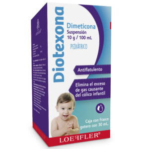 DIOTEXONA (DIMETICONA) SOL FCO GTS 100 MG/ML c/30 ML