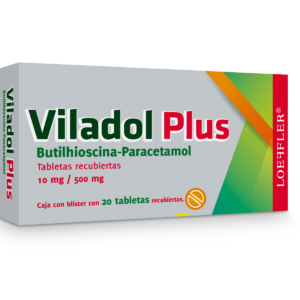 VILADOL PLUS 10/500 MG c/20 TAB