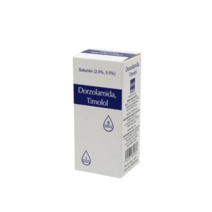 DORZOLAMIDA/TIMOLOL  SOL OFT FCO GTS 20/5 MG/ML c/5 ML