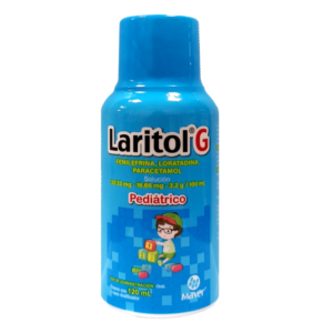 LARITOL G SOL FCO 0.033/0.016/3.2 G/100 ML c/120 ML