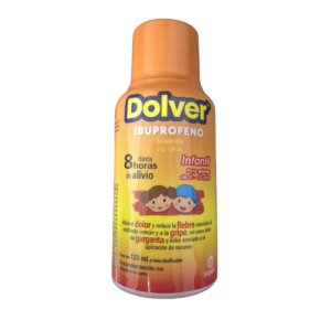 DOLVER NARANJA INF SUSP FCO 100 MG/5 ML c/120 ML