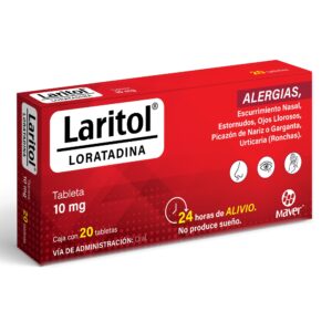 LARITOL 10 MG c/20 TAB