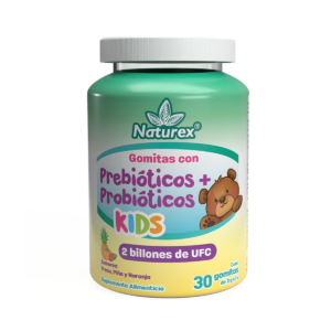 PREBIOTICOS + PROBIOTICOS KIDS FCO 3 G (2 BILL UFC) c/30 GOMITA