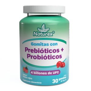PREBIOTICOS + PROBIOTICOS  FCO 3 G (4 BILL UFC) c/30 GOMITA
