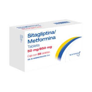SITAGLIPTINA/METFORMINA 50/850 MG c/56 TAB