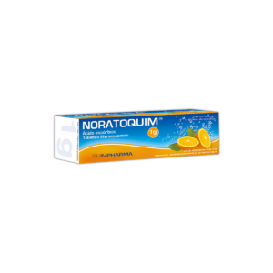 NORATOQUIM SABOR NARANJA 1 G c/10 TAB EFERV