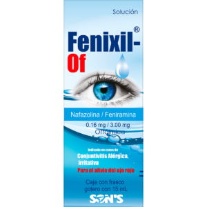 FENIXIL-OF SOL OFT FCO GTS 3/0.16 MG/ML c/15 ML