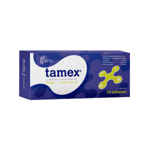 TAMEX 5/0.25 MG c/10 TAB