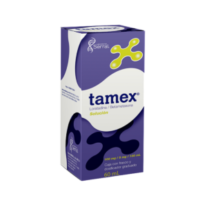 TAMEX SOL FCO 100/5 MG/100 ML c/60 ML