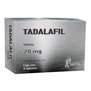 TADALAFIL 20 MG c/4 TAB