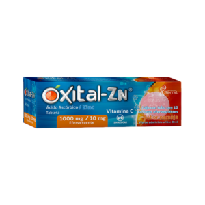 OXITAL-ZN TUBO 1000/100 MG c/10 TAB EFERV