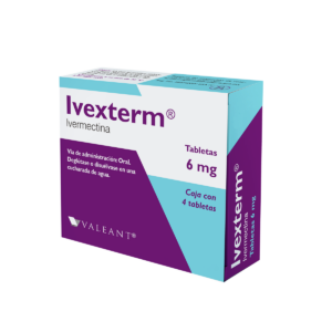 IVEXTERM 6 MG c/4 TAB