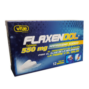 FLAXENDOL 550 MG c/12 TAB