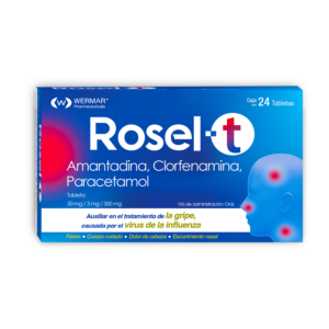 ROSEL-T 50/3/300 MG c/24 TAB